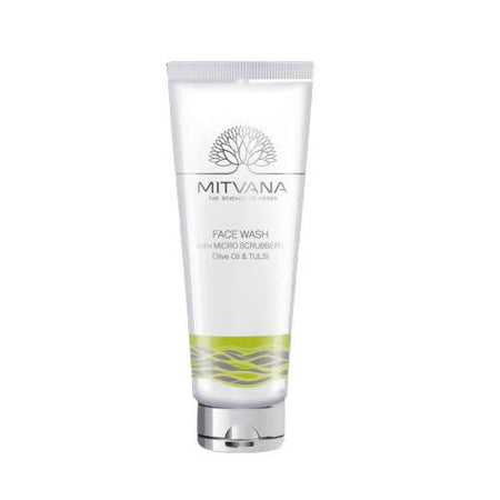 Mitvana Face Wash with Micro Scrubbers (with Olive & Tulsi)