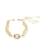 Designer kundan Rakhi - Ruby Raang - Distacart