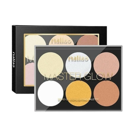 Maliao Professional High Definition Master Glow Makeup Highlighting Palette M157 Shade 2