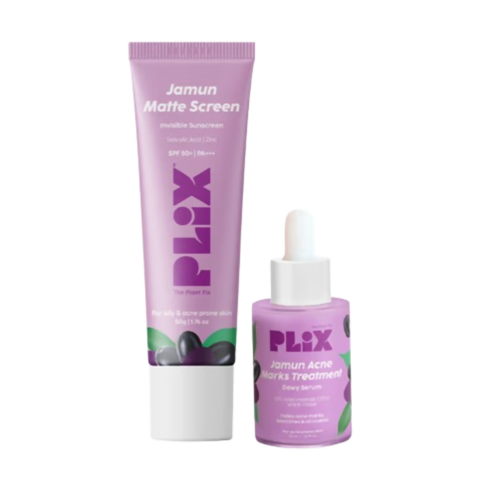 PLIX The Plant Fix 0.1% Salicylic Acid Mattifying Sunscreen SPF50+ PA+++ & Niacinamde Serum