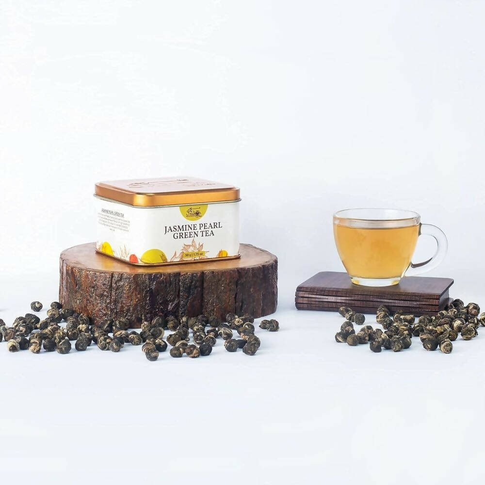 The Indian Chai - Jasmine Pearl Green Tea - Distacart