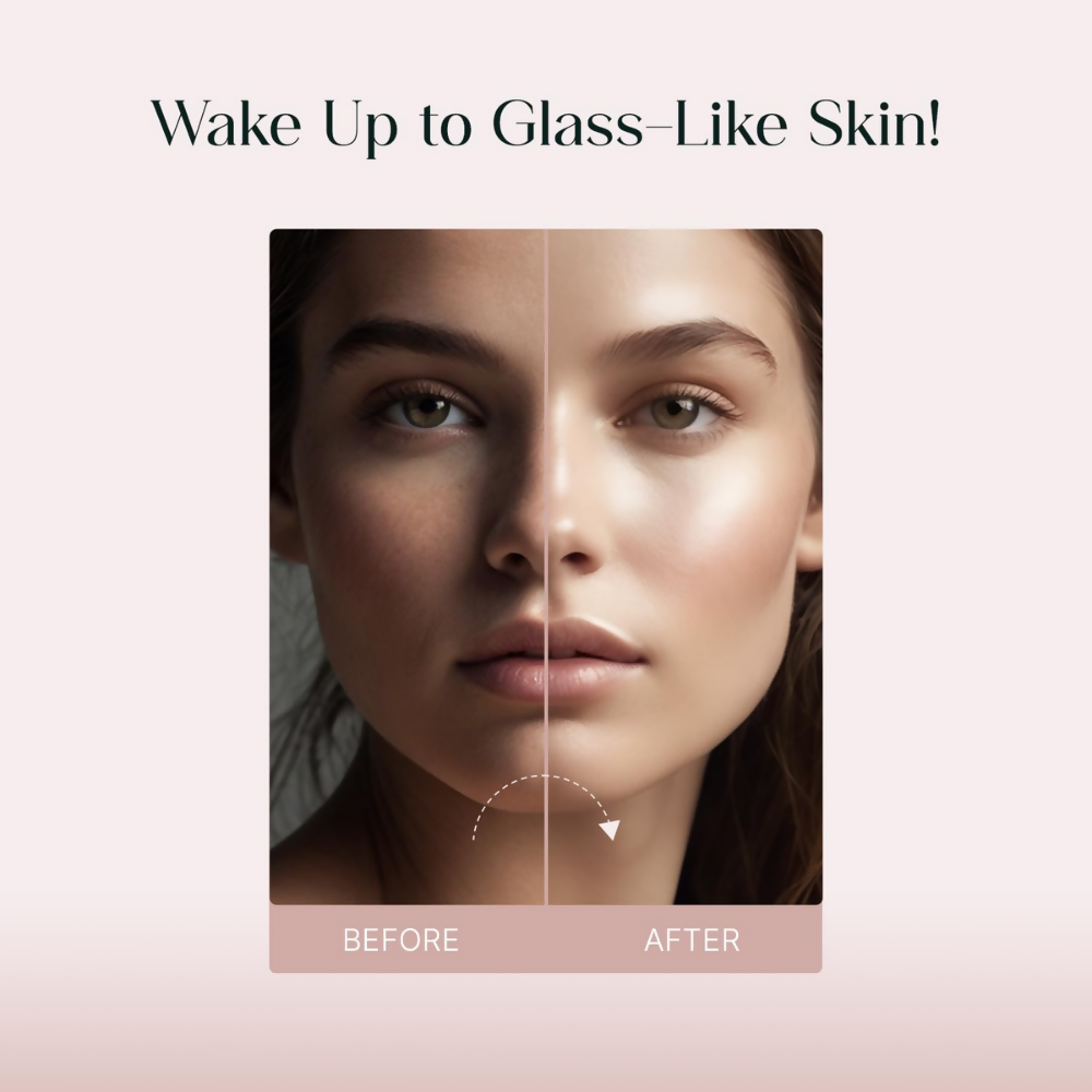 Seoulskin Niacinamide Glass Skin Overnight Mask – Korean Face Mask Sheet - Distacart
