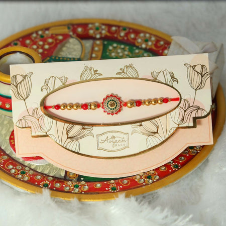 Indianvibez Meenakari With Kundan Work With Designer Rakhi