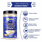 Nutriorg Certified Organic Instant Oats - Distacart