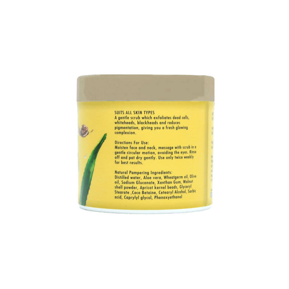 Prakriti Herbals Exfoliating Walnut Wheat Germ Oil Face Scrub