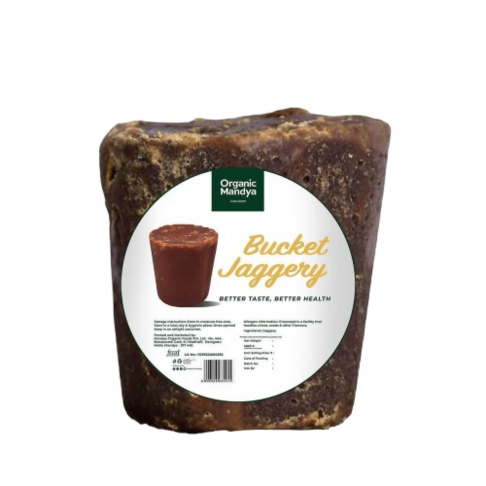 Organic Mandya Bucket Jaggery