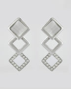 VOJ Stainless Steel Silver Silver Jewellery Set (Pack of 2)