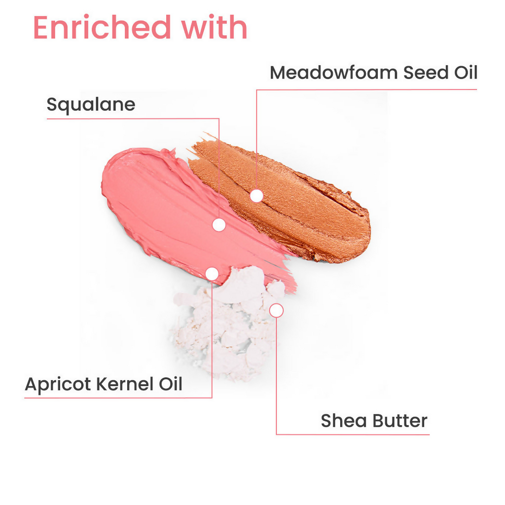 Earth Rhythm Dab Set 3-In-1 Face Palette - Bourbon