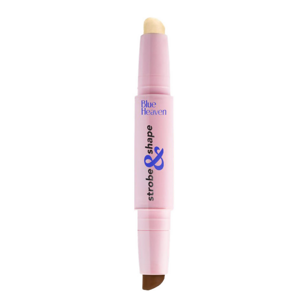 Blue Heaven Strobe & Shape Highlighter And Contour Duo Stick - Magnificent Deep (Medium To Dusky)