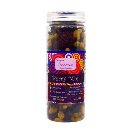 Tassyam Organics Berry Mix Cranberries, Strawberries & Currants