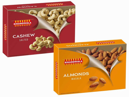 Bikano Masala Almonds And Salted Cashew Nuts
