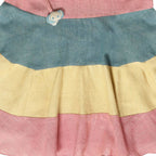 Mhyssa Sleeveless Flared Frock With Tie Ups - Pink