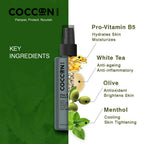 Coccoon Play It Cool Face Mist With Pro-Vitamin B5, White Tea, Olive & Menthol