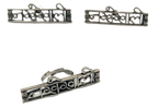 Silver-Plated Alloy Silver Oxidised Ring And Earring Combo - The Pari - Distacart
