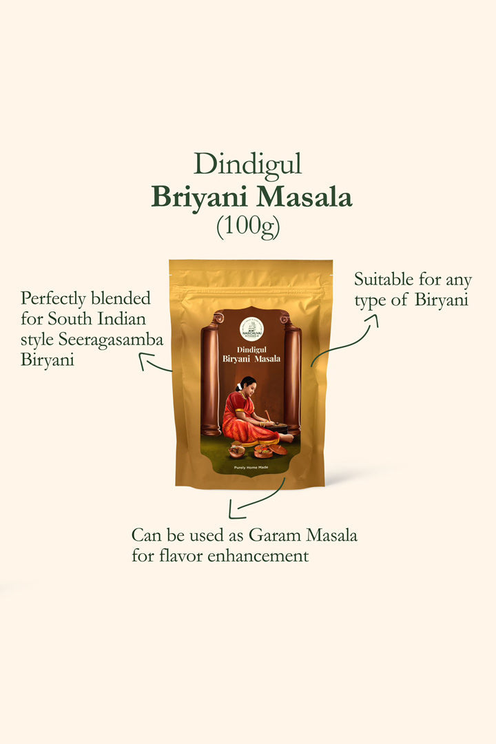 Narchuvai Foods Chettinad Combo (Chettinad Sambar Masala + Karaikudi Curry Masala + Dindigul  Biryani Masala) - Distacart