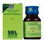 SBL Homeopathy Natrum Muriaticum Tablet 6X