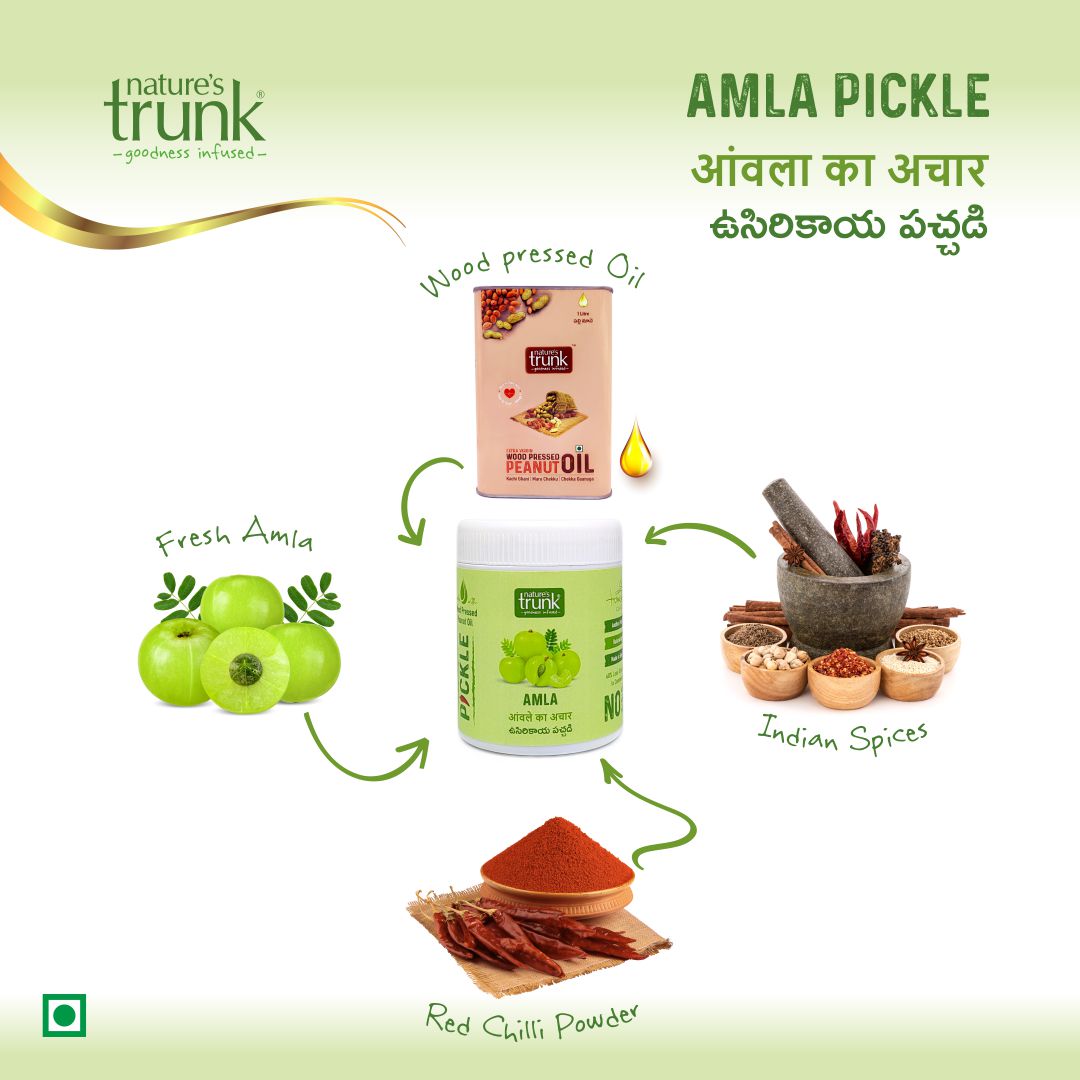 Nature's Trunk Homemade Amla Pickle - Distacart