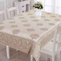 Urbano Homz Table Cloth for 6 Seater Dining Table - Cream