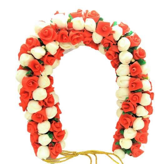 Orange Flower Mogra Gajra