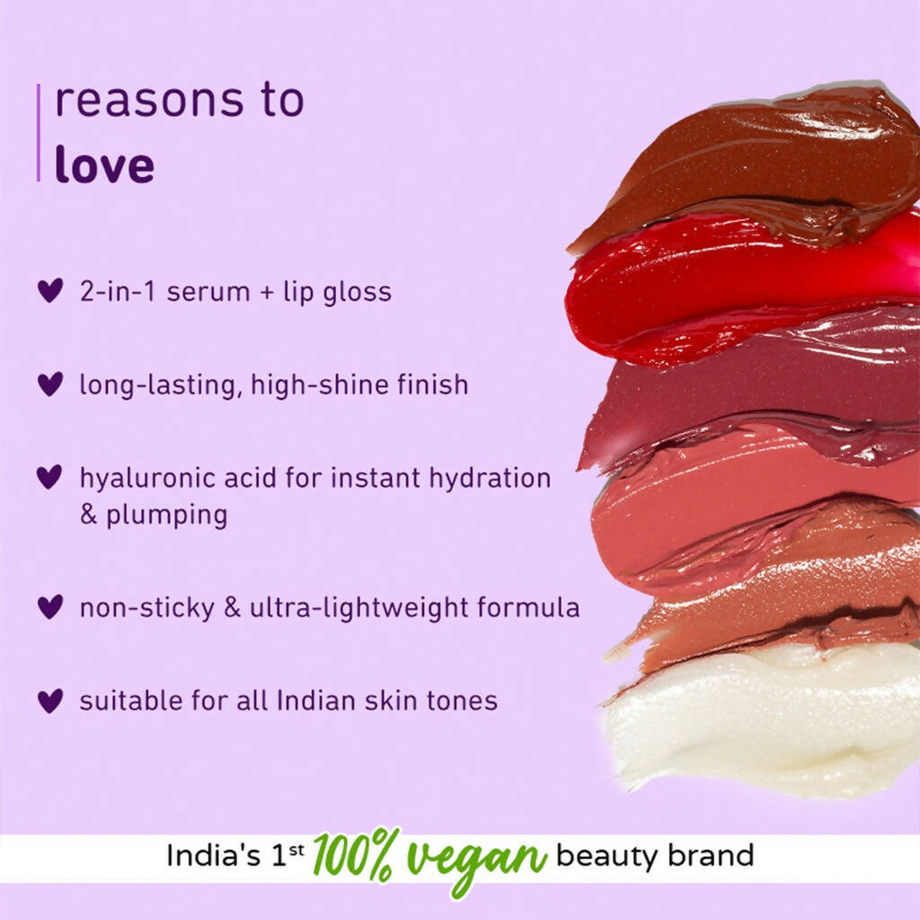 Plum Keep It Glossy Serum Lip Gloss 05 Magenta Flare