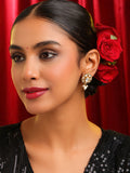 Ruby Raang Ivory Studs Earring - Distacart