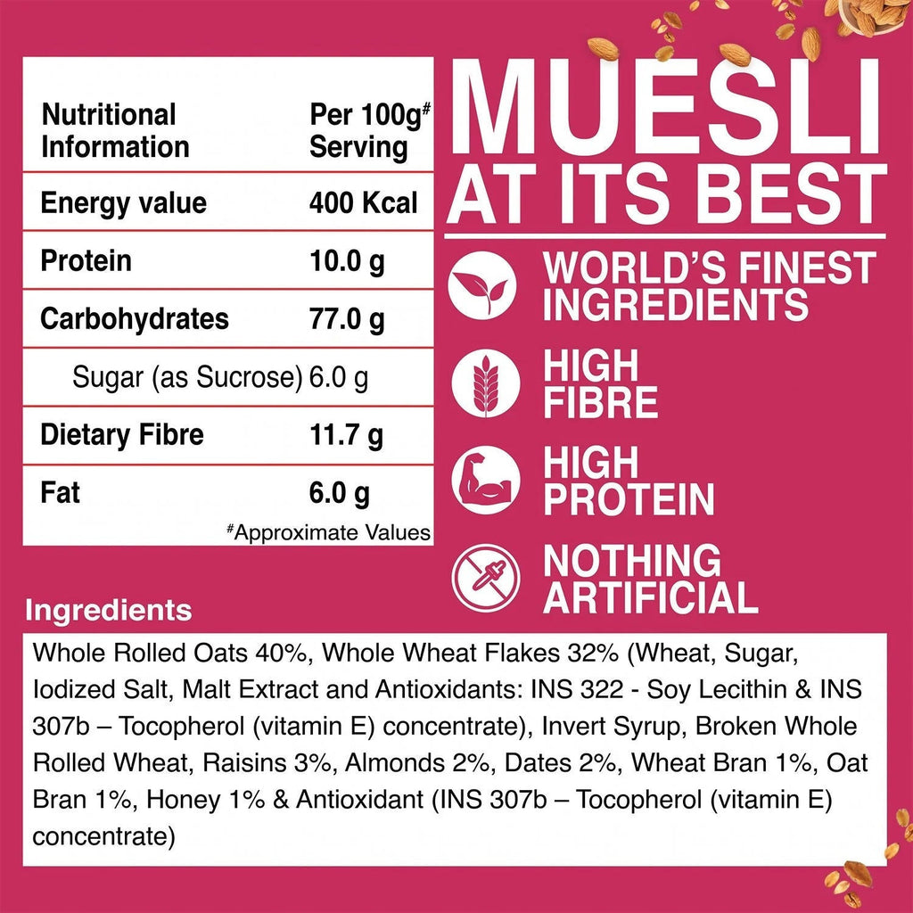 Bagrry's Swiss Style Muesli - Distacart