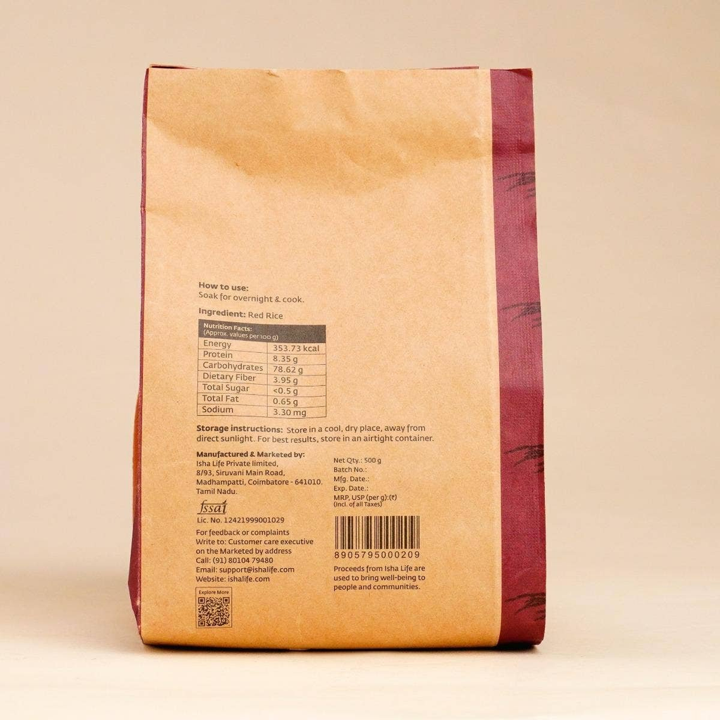 Isha Life Red Rice
