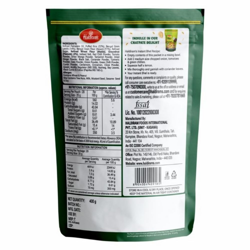 Haldiram's Instant Bhel - Distacart