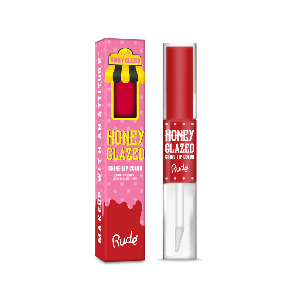 Rude Cosmetics Honey Glazed Shine Lip Color - Maple Bacon