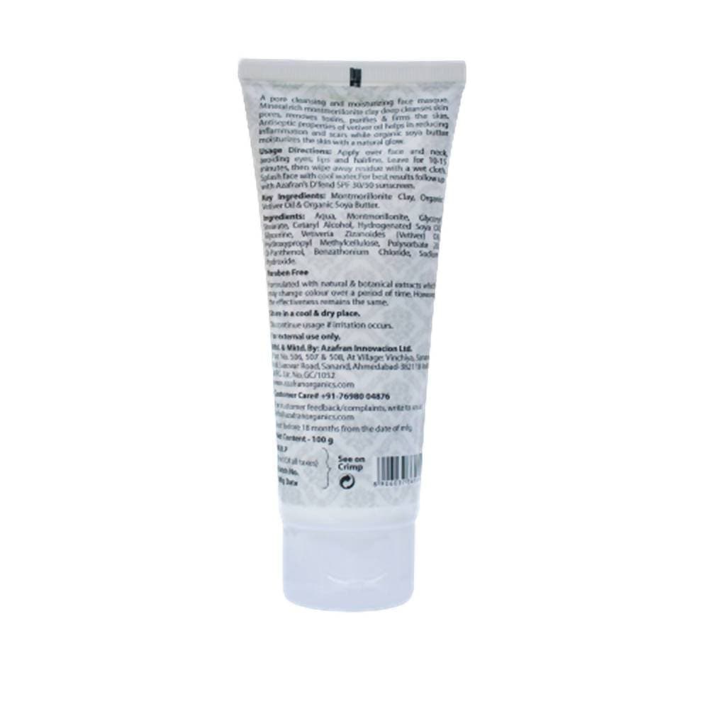 Azafran Organics Deep Pore Cleansing Clay Masque