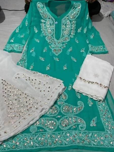 Arfa Fashion House New Collection Of Chikankari Gota Patti Lovers - Distacart