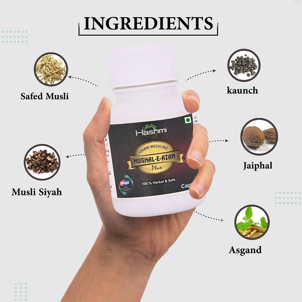 Hashmi Mughal E Azam Capsules - Distacart