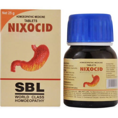 SBL Homeopathy Nixocid Tablets - Distacart