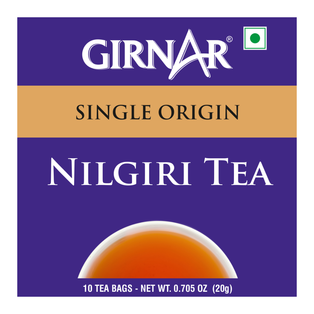 Girnar Single Origin Black Tea Bags - Nilgiri - Distacart