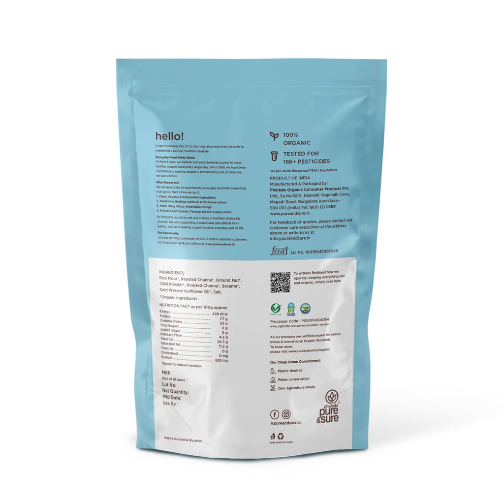 Pure & Sure Organic Nippat - Distacart