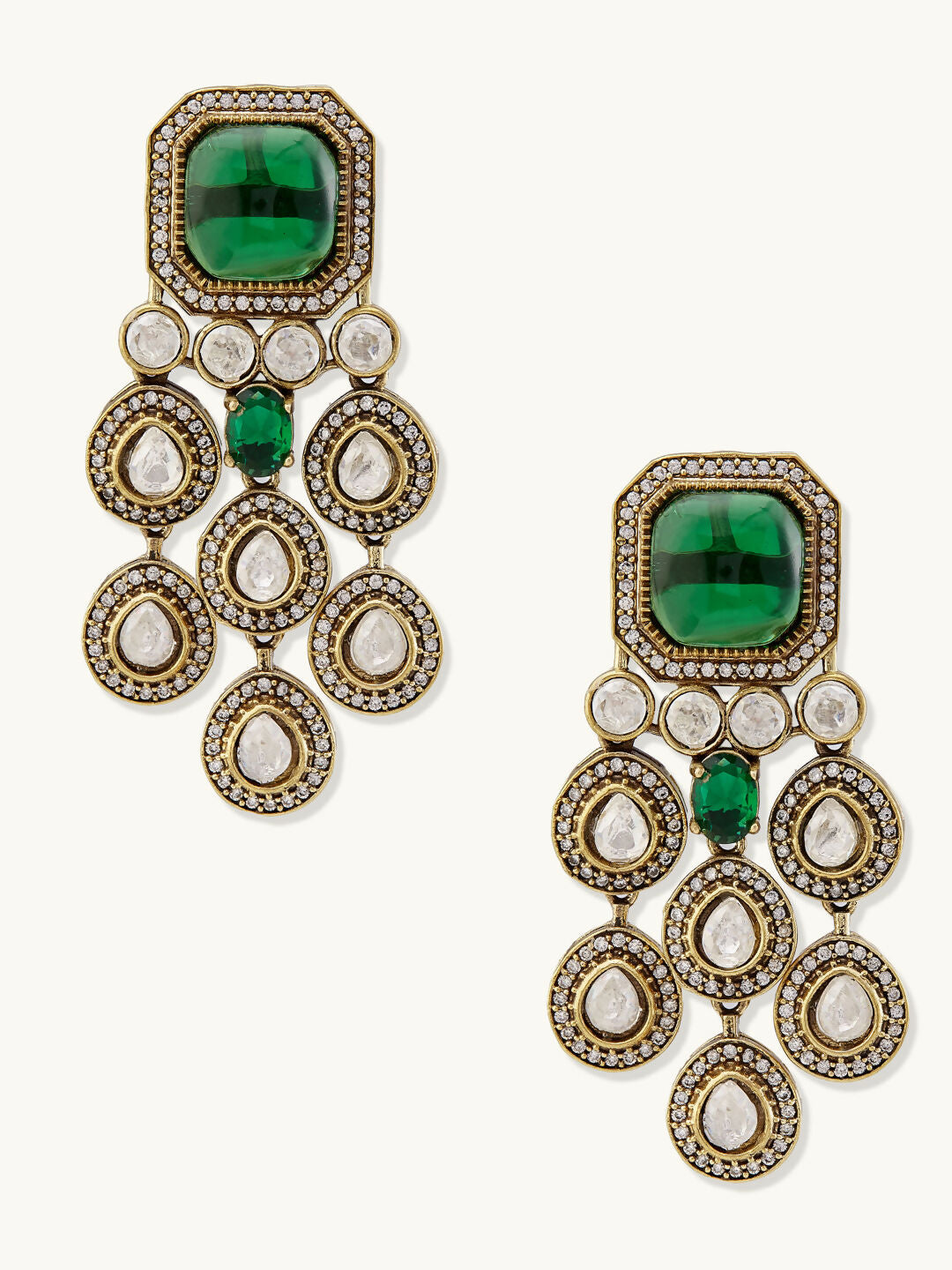 Nuyug Ethereal Kundan Necklace Set