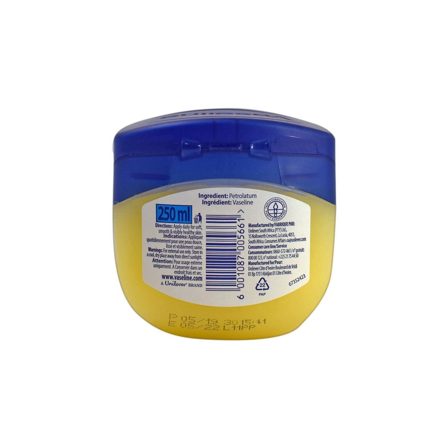 Vaseline Blueseal Original Pure Petroleum Jelly
