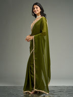 kasee Embellished EmbroideredSaree - Distacart