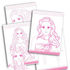 Dreamland Publications Style Studio Fashion Sketch Activity Book 1 for Girls Age 4-8 years - Distacart