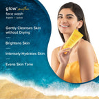 Aqualogica Glow Smoothie Face Wash + Illuminate Oil Free Moisturizer Skin Combo