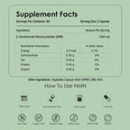GATACA Pure β-NMN - 1000 mg Capsules, Backed by 21 Patents - Distacart