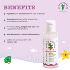 Tots & Bubbles Gentle Tear Free Shampoo with Natural Lavender & Cardamom Oil