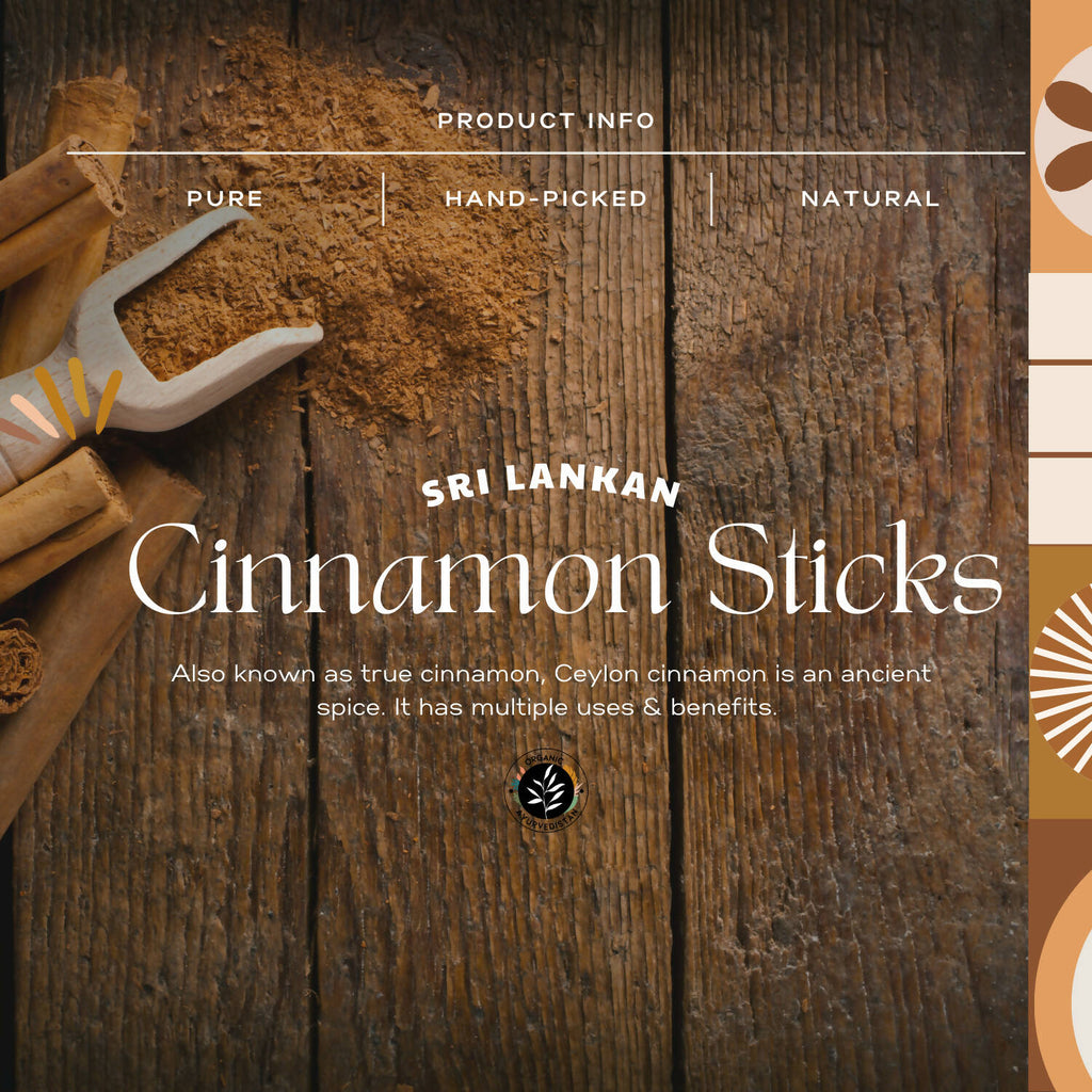 Organic Ayurvedistan Ceylon Cinnamon Sticks - Distacart