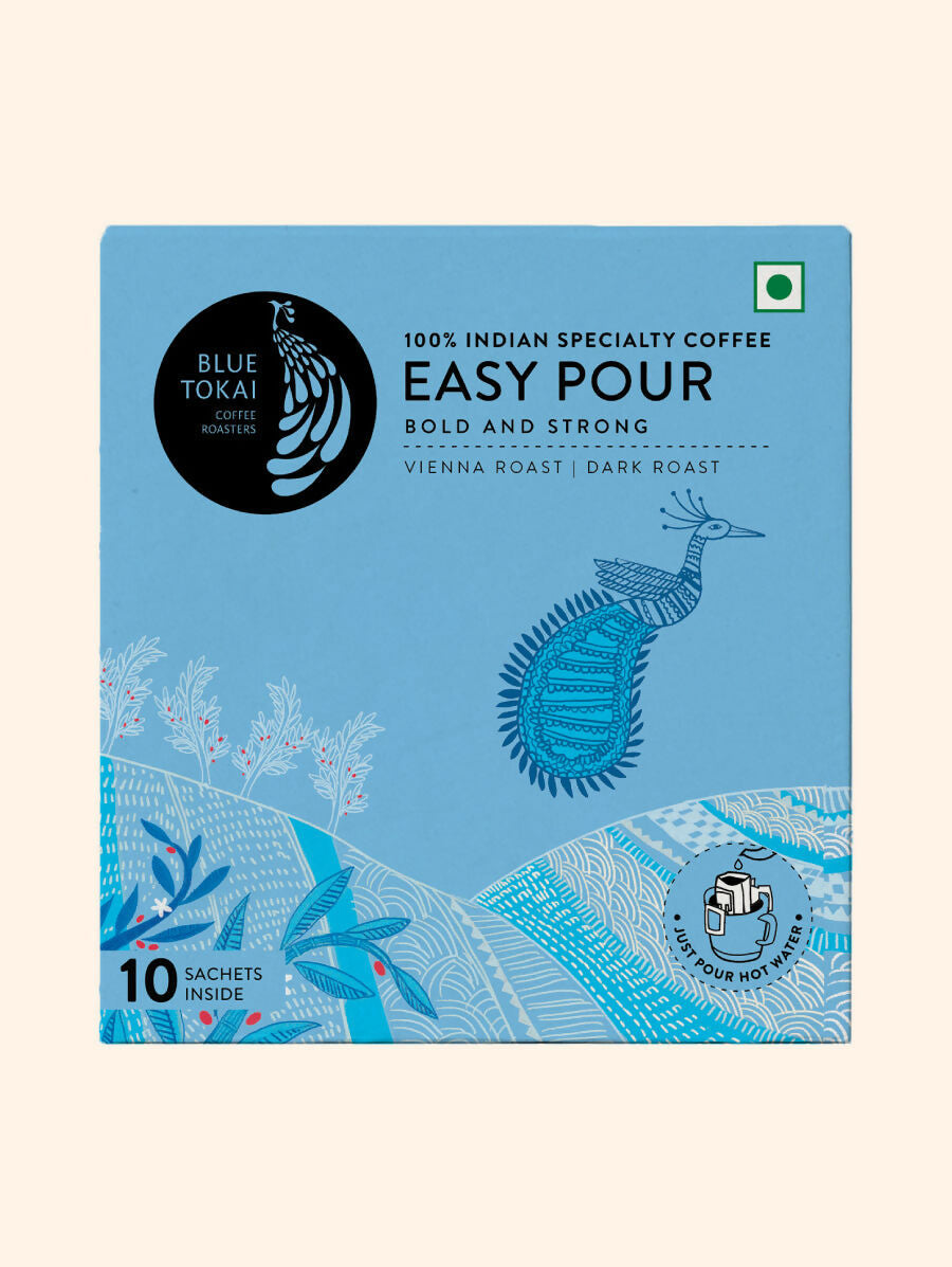 Blue Tokai Vienna Dark Roast Easy Pour Sachets - Distacart