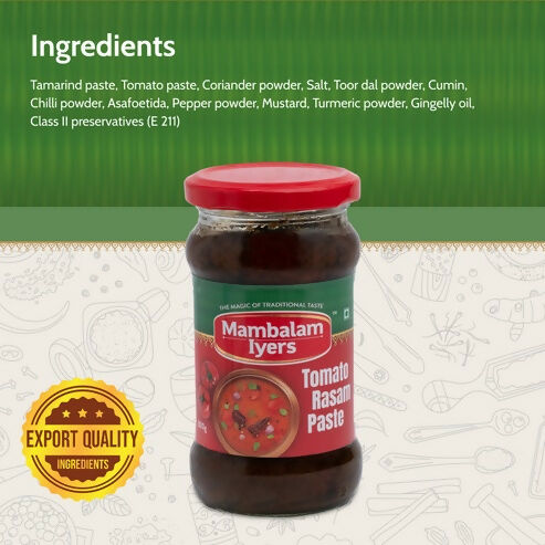 Mambalam Iyers Tomato Rasam Paste - Distacart
