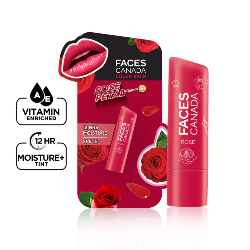 Faces Canada Vitamin C Lip Balm - Rose Petal - Distacart