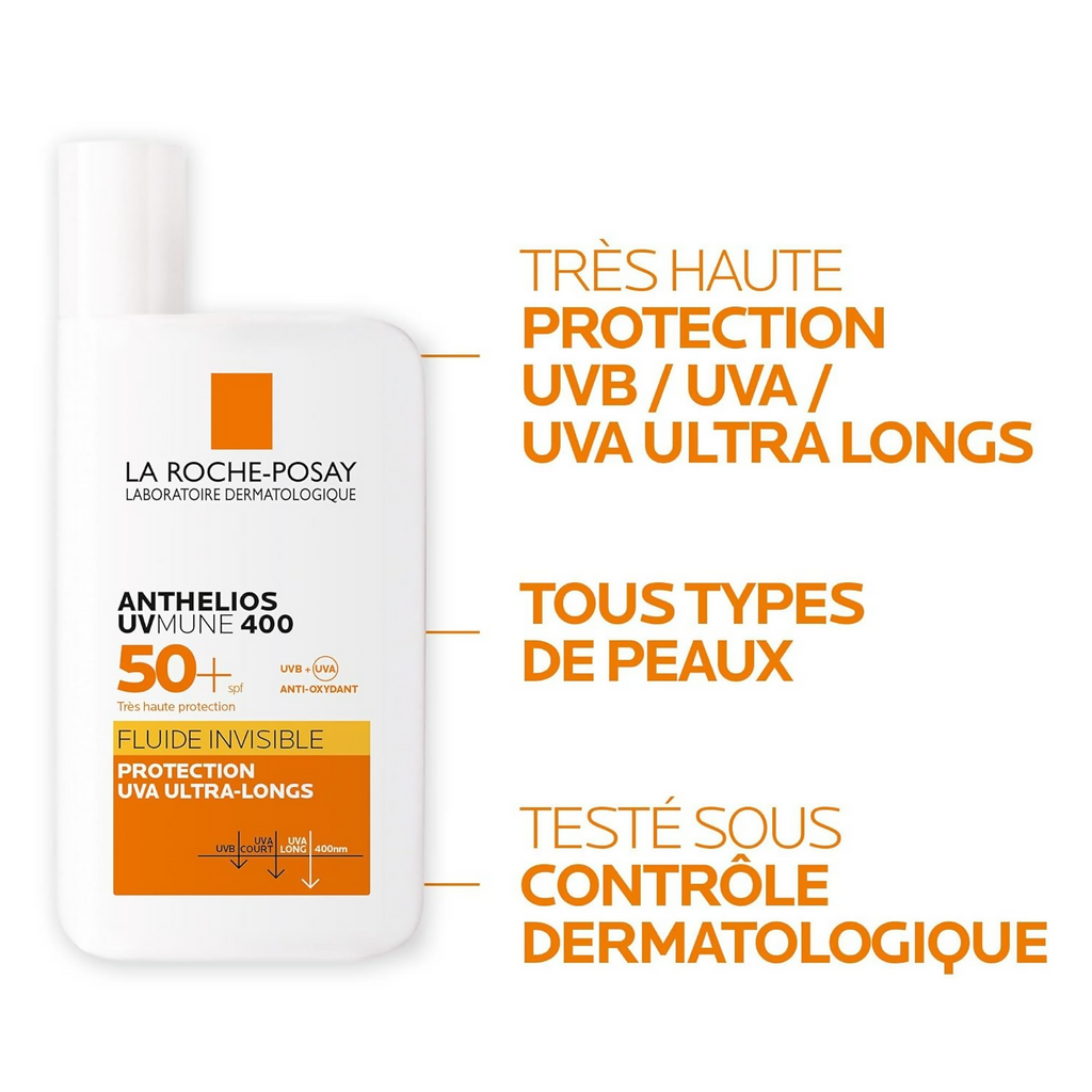 La Roche-Posay Anthelios Uvmune 400 Invisible Fluid Spf50