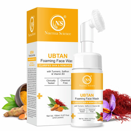 Nuerma Science Ubtan Foaming Face Wash | To Gently Exfoliate & Boost Youthful Skin