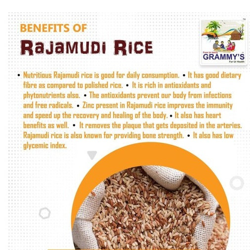 Grammy's Nutritious Rajmudi Rice