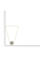 Flower Kundan Necklace - Ruby Raang